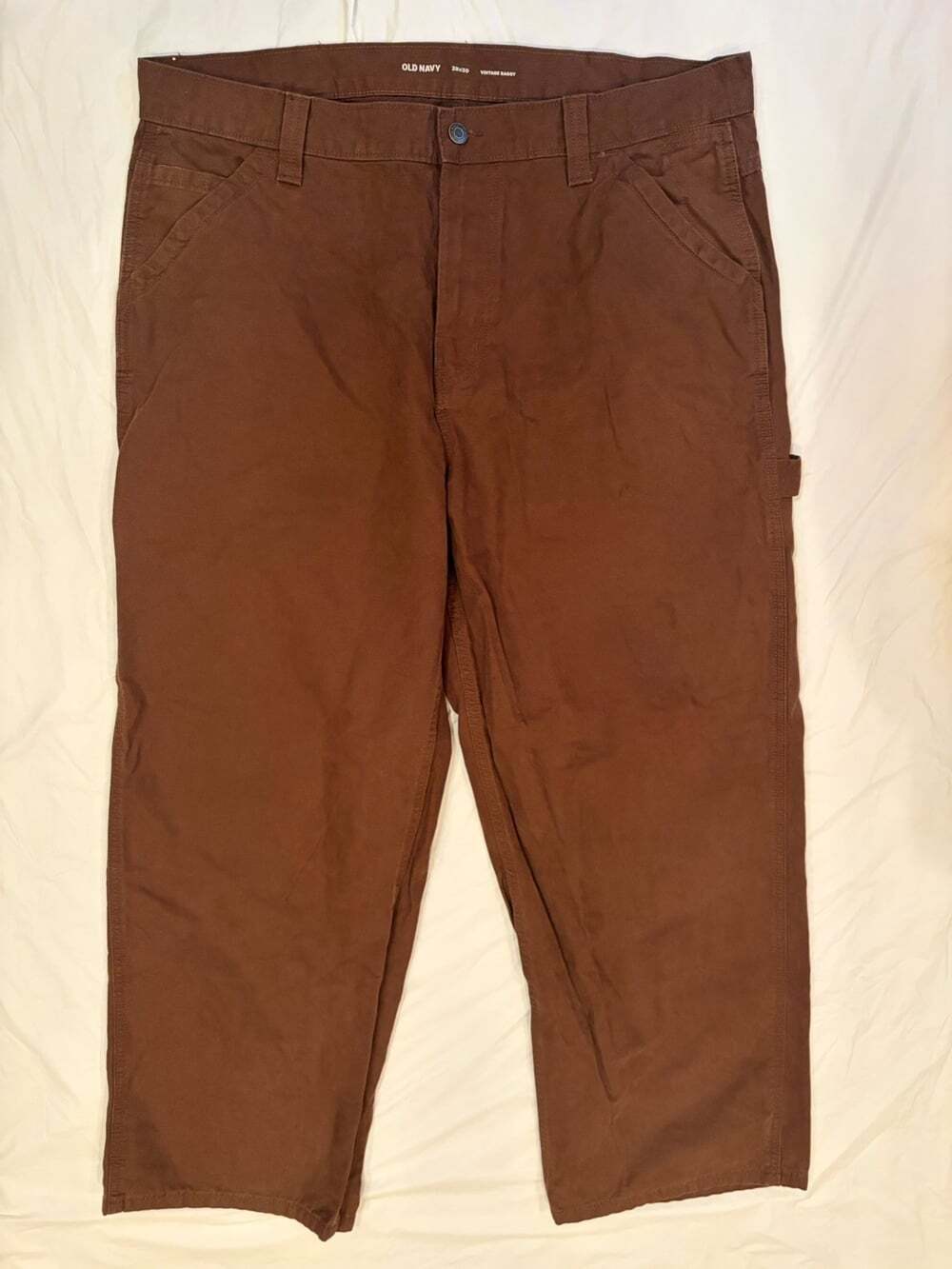 Old Navy Pants Men's 38x30 Brown Vintage Baggy Carpenter